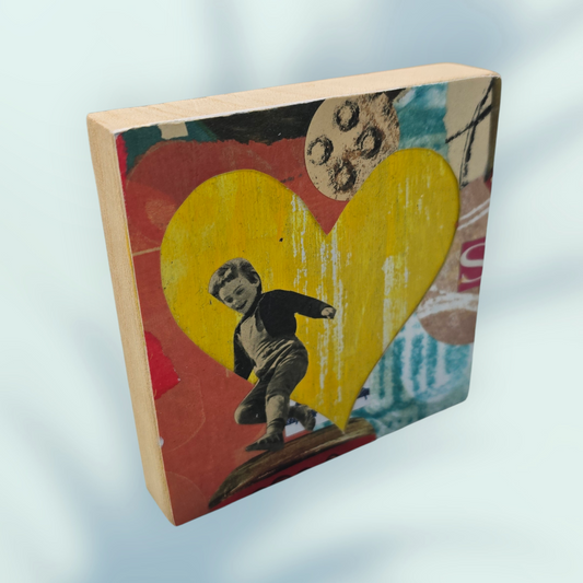 Houten Kunstblokje - nr. 03