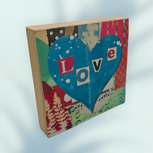 Houten Kunstblokje - nr. 05