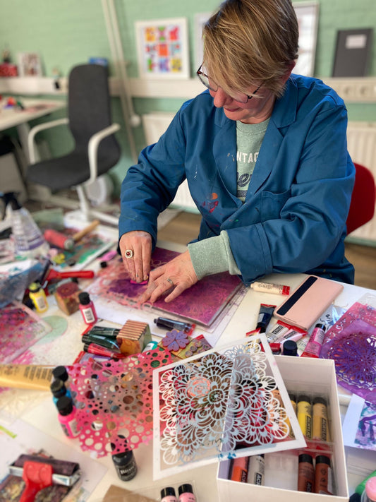 Gel Printing Workshop – Print & Sieraad - 11 maart